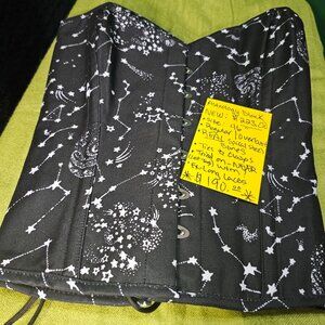 Astrology Black Corset